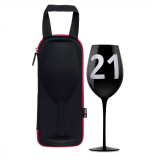 Pahar de vin XXL cu numărul 21 (860ml)