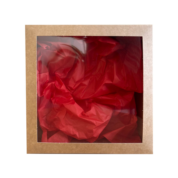 Cutie cadou, maro 210x210x60mm Cutie cadou, maro 210x210x60mm