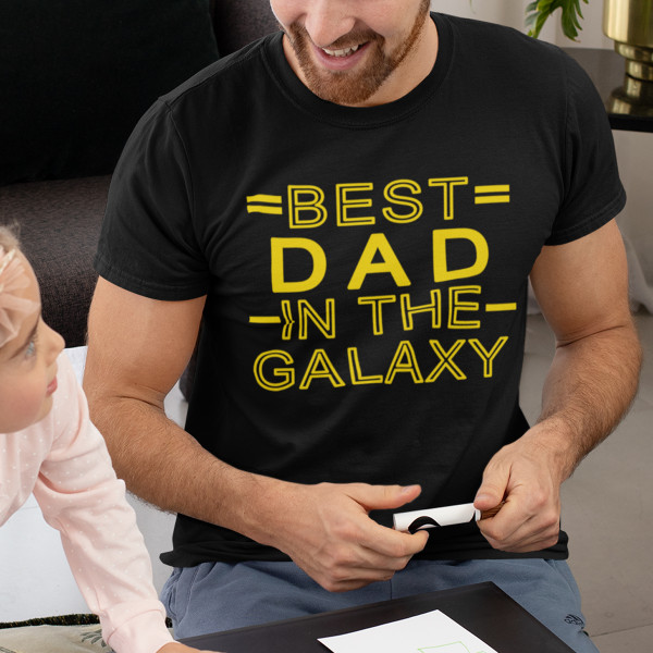 Tricouri "Best dad in the galaxy"