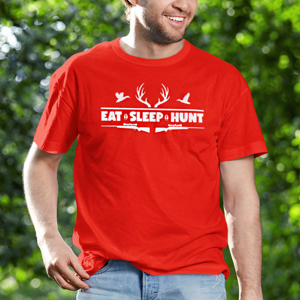 Tricou "Eat, sleep, hunt"
