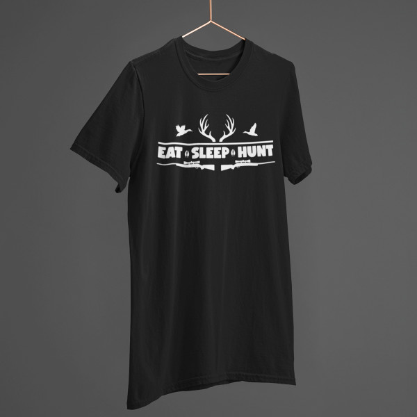 Tricou "Eat, sleep, hunt"