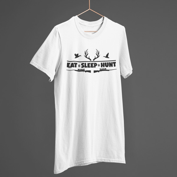 Tricou "Eat, sleep, hunt"