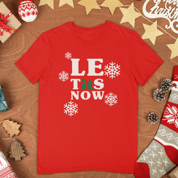 Tricou "Let it snow"