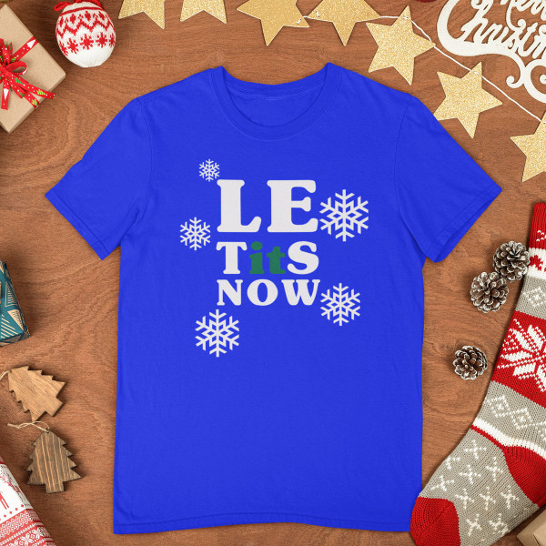 Tricou "Let it snow"