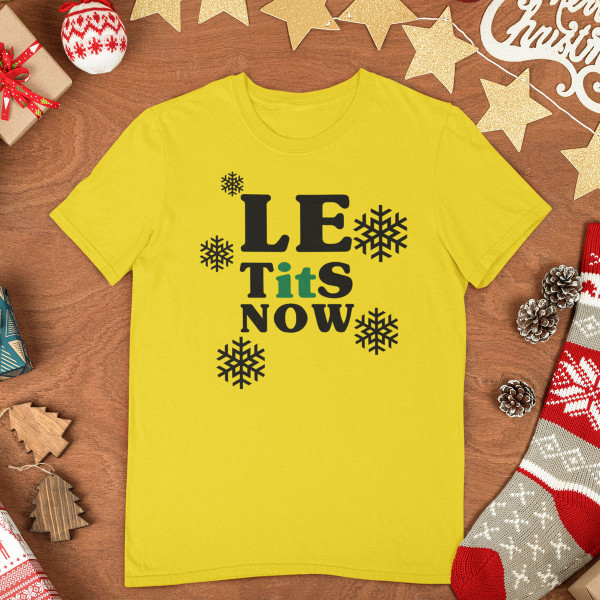 Tricou "Let it snow"