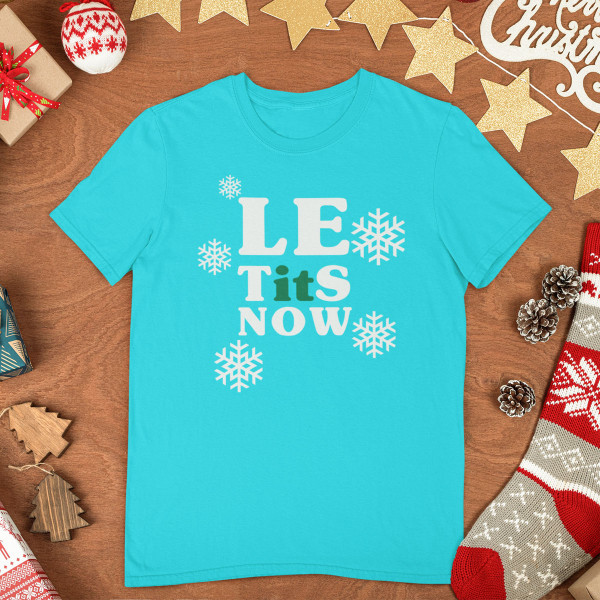 Tricou "Let it snow"