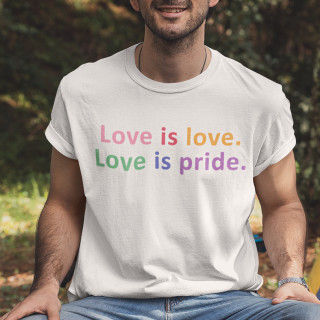 Tricou "Love is pride"