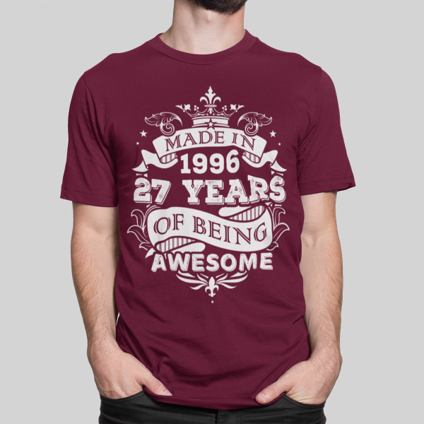 Tricou "Made in" cu data aleasă de tine