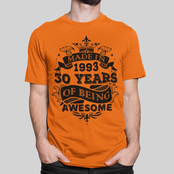 Tricou "Made in" cu data aleasă de tine