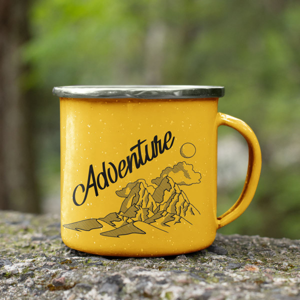 Cană din metal "Adventure" Cană din metal "Adventure"