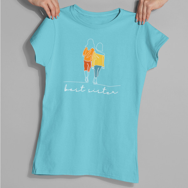 Tricou pentru femei "Best sister"
