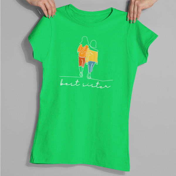 Tricou pentru femei "Best sister"