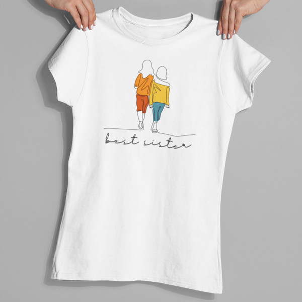 Tricou pentru femei "Best sister"