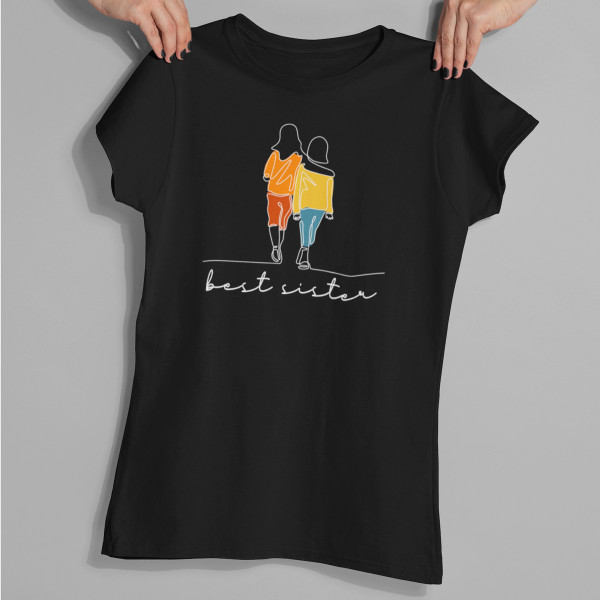 Tricou pentru femei "Best sister"