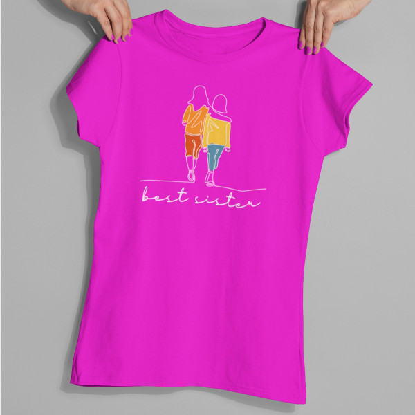Tricou pentru femei "Best sister"