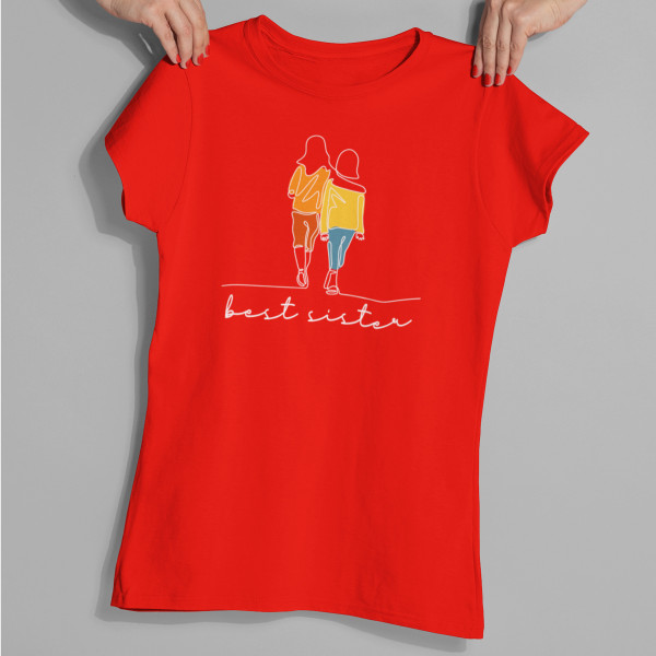 Tricou pentru femei "Best sister"