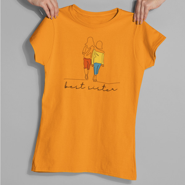 Tricou pentru femei "Best sister"