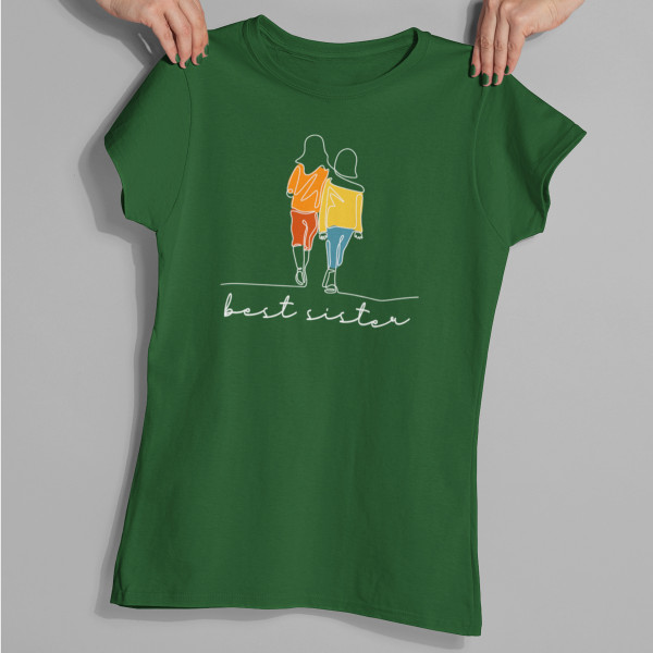 Tricou pentru femei "Best sister"