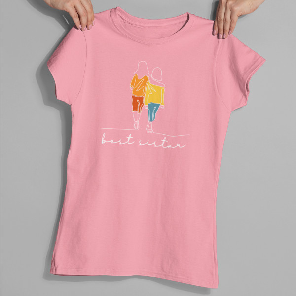 Tricou pentru femei "Best sister"
