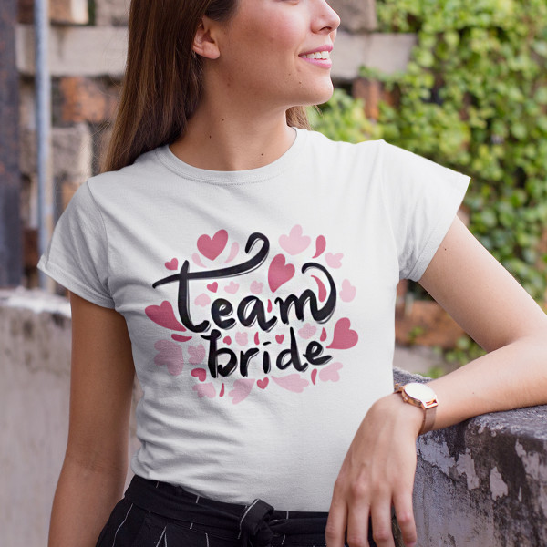 Tricouri pentru femei "Team bride"