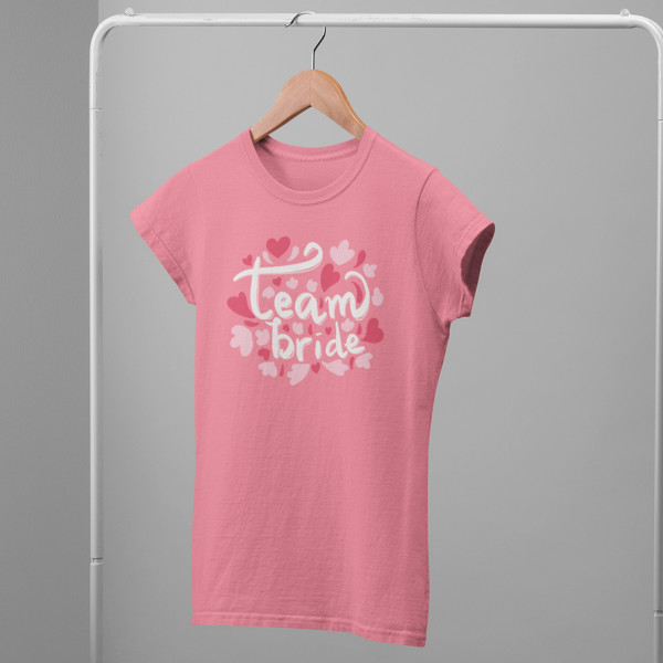 Tricouri pentru femei "Team bride"