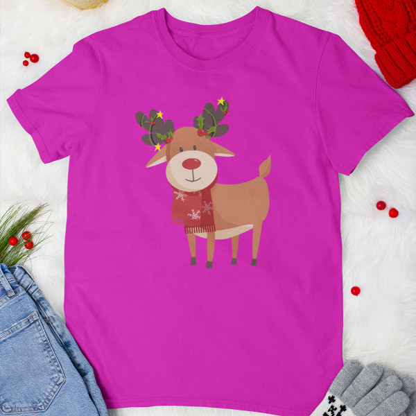 Tricou pentru copii "Reni festivi"
