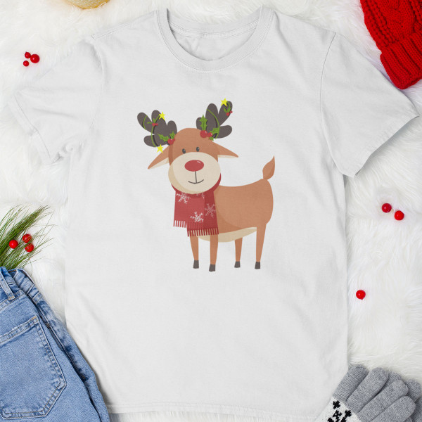Tricou pentru copii "Reni festivi"