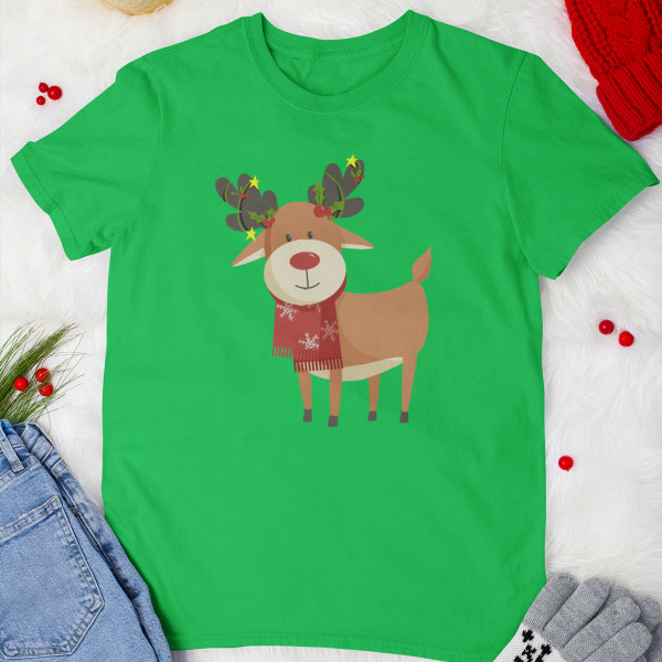 Tricou pentru copii "Reni festivi"
