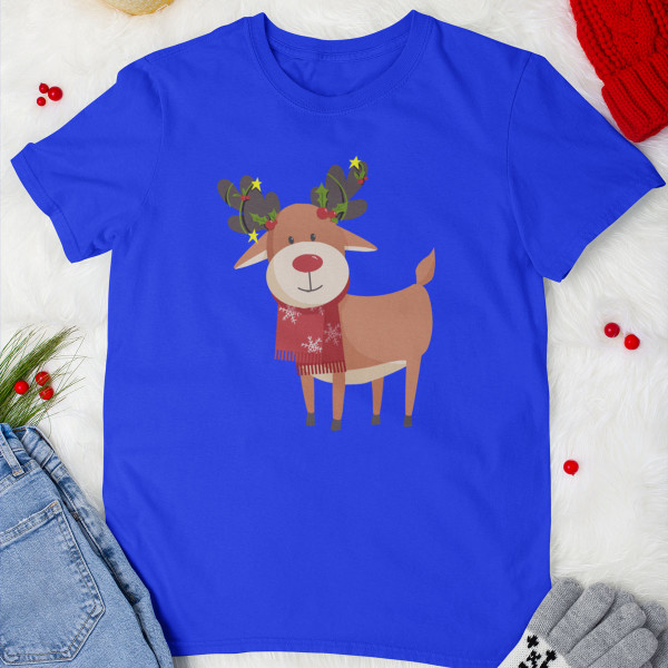 Tricou pentru copii "Reni festivi"