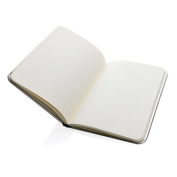 Caiet cu copertă din lemn, format A5, "Notițele celui mai bun profesor"