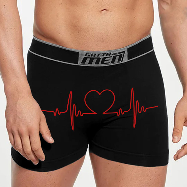 Lenjerie intimă pentru bărbați "Heartbeat" Lenjerie intimă pentru bărbați "Heartbeat"