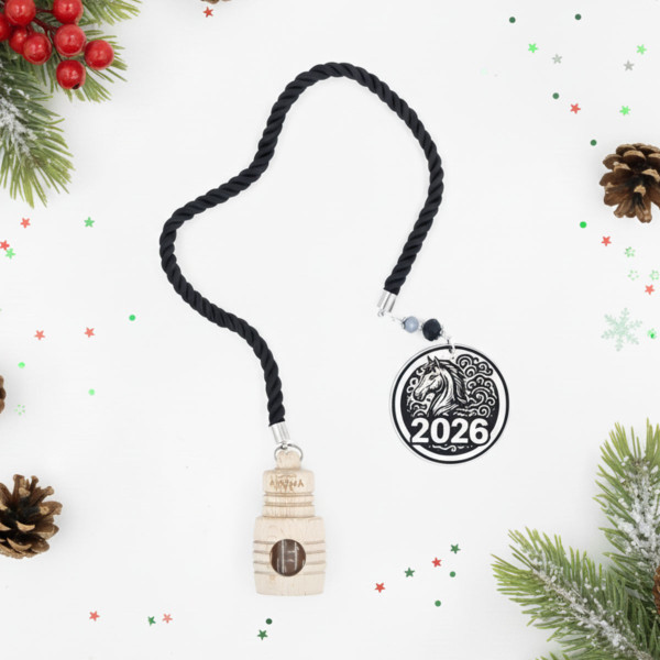 Parfum pentru mașină "Anul Calului – 2026"