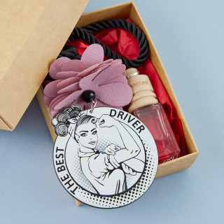Parfum de mașină "The best driver"