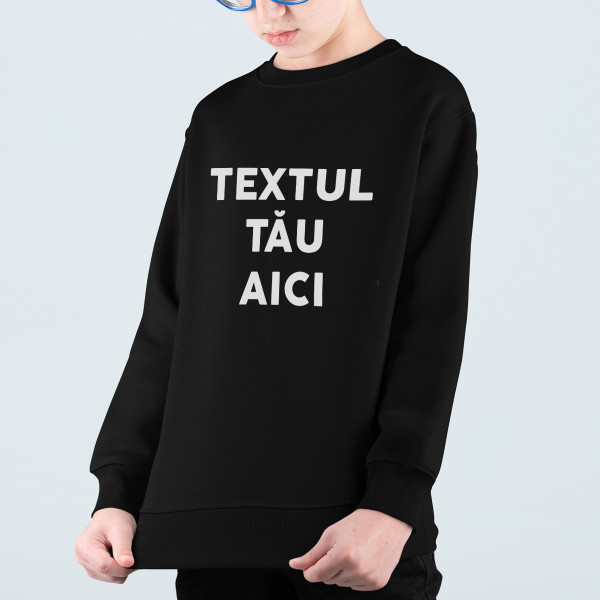 Bluză pentru copii cu propriul text Bluză pentru copii cu propriul text
