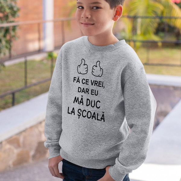 Bluză pentru copii "Mă duc la școală" Bluză pentru copii "Mă duc la școală"