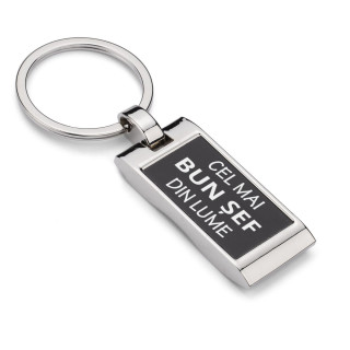 Breloc gravat "Cel mai bun șef din lume"