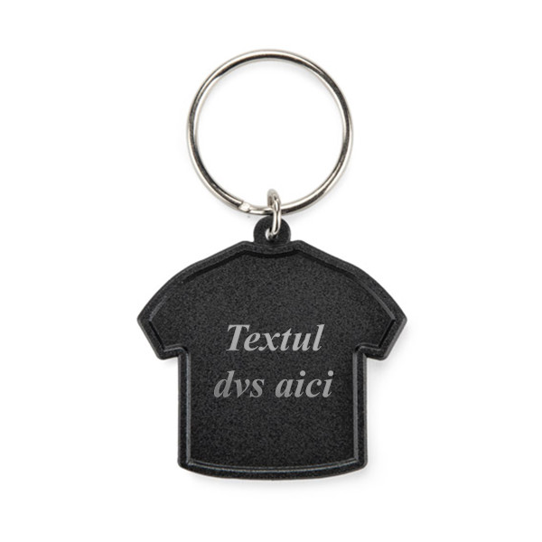 Breloc "Tricou" (cu gravură opțională, contra cost)
