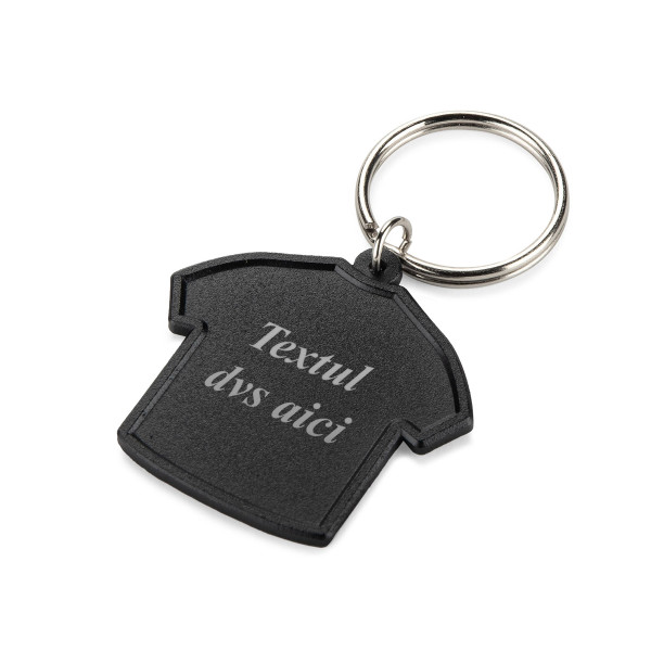 Breloc "Tricou" (cu gravură opțională, contra cost)