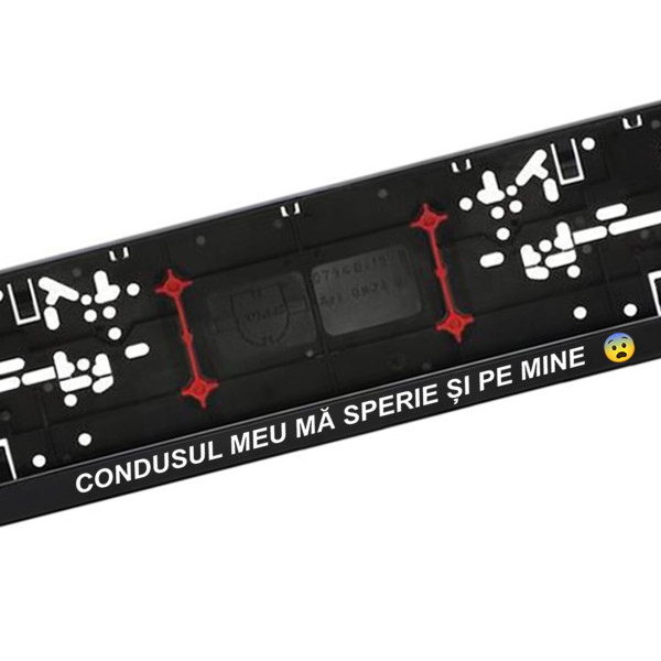 Cadru pentru plăcuța de înmatriculare "Condusul meu" Cadru pentru plăcuța de înmatriculare "Condusul meu"