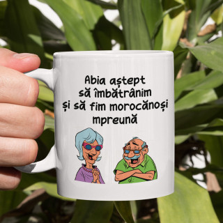 Cană "Abia aștept"