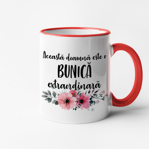 Cană "Această doamnă este o bunică extraordinară."