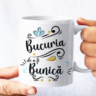 Cană "Bucuria de a fi bunică"