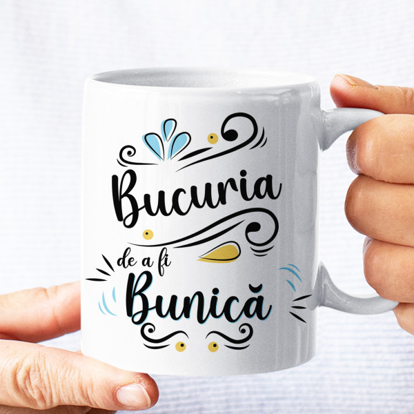 Cană "Bucuria de a fi bunică"
