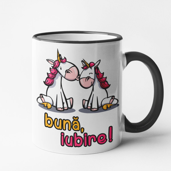 Cană "Bună, iubire!"