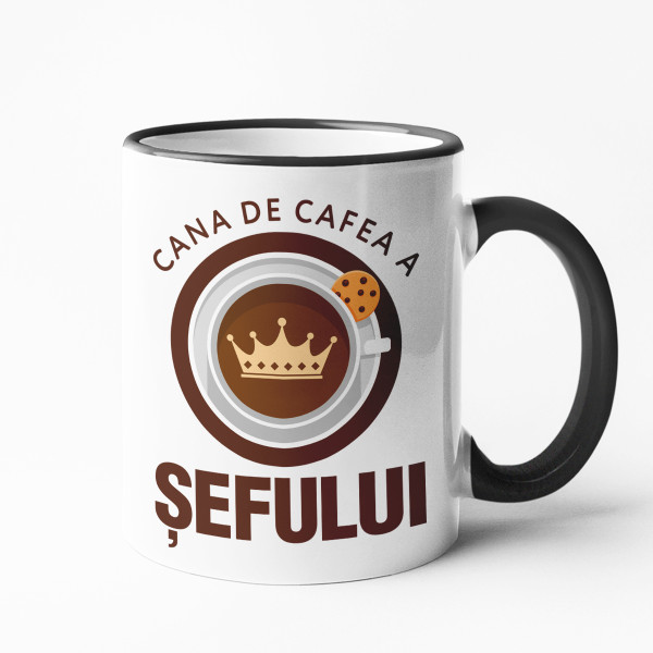 Cană "Cafeaua șefului"