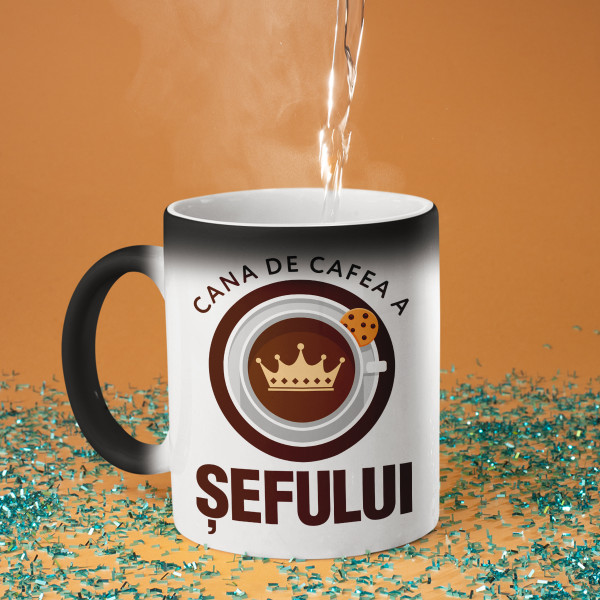 Cană "Cafeaua șefului"