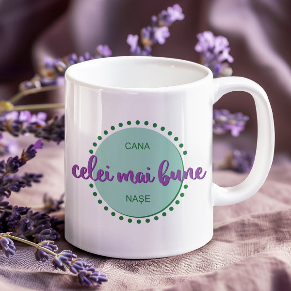 Cană "Cana celei mai bune nașe"