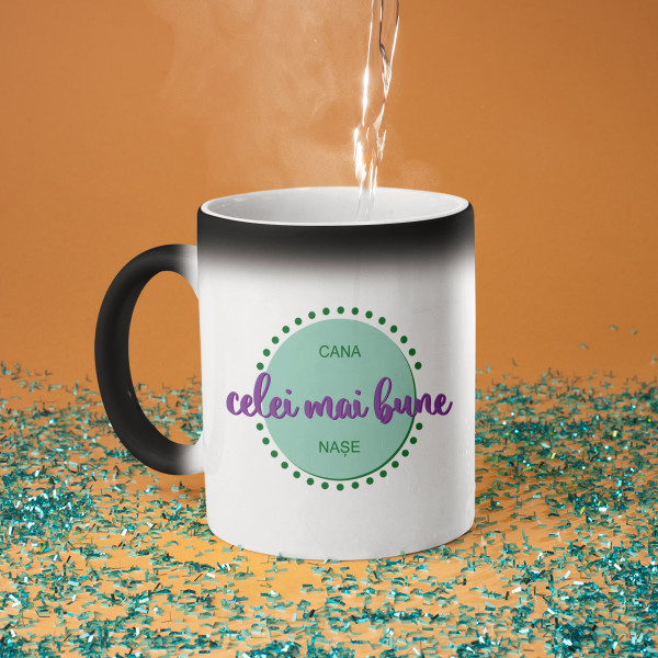 Cană "Cana celei mai bune nașe"