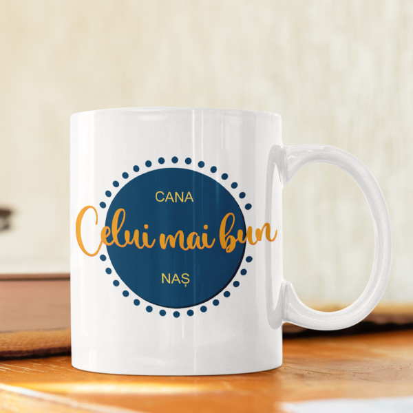 Cană "Cana celui mai bun naș"