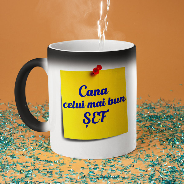 Cană "Cana celui mai bun șef"